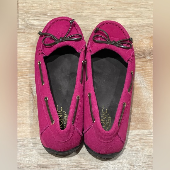 NEW Vionic | Pink Petaluma Suede Loafer Size 7.5 - Picture 4 of 9